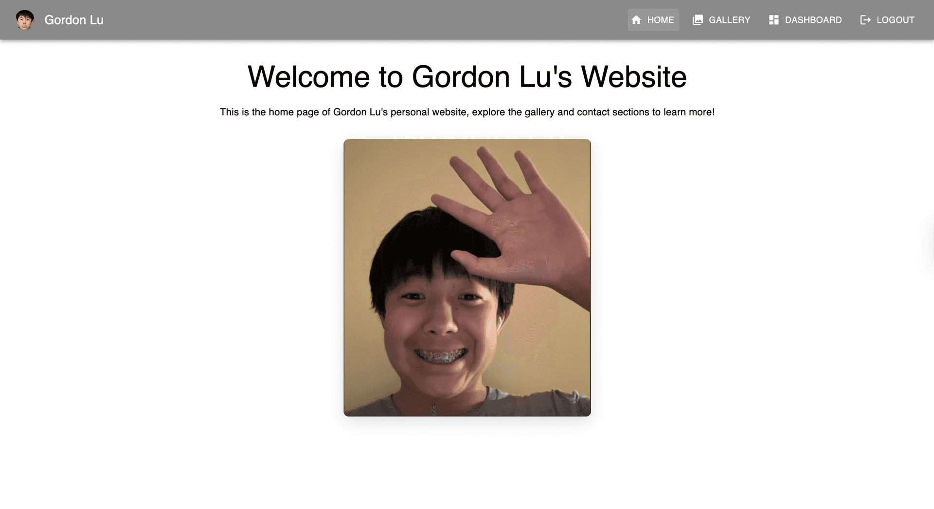 Gordon-lu.com project image
